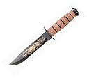 Kabar US Army Pearl Harbor Commemorative 7 Inch Blade Leather Handle 1095 Carbon Steel