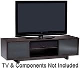 BDI Cirrus 8157 Double Wide Enclosed Cabinet - Espresso Stained Oak