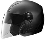 NOLAN N42 OUTLAW FLAT BLACK MOTORCYCLE Open-Face-Helmet