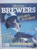 1980 Milwaukee Brewers Yearbook w/Gorman Thomas Cover