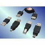 �A�N���X USB���[���P�[�u�� �ϊ��A�_�v�^4��t ASB847