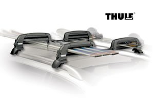 Buy Thule 5401 Snowcat 6-Ski Roof Mount Carrier for Raised Rail Factory Racks by Thule