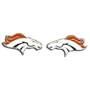 Denver Broncos Stud Earrings - NFL Football Fan Shop Sports Team Merchandise