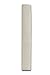 Architectural Mailboxes 3582SN-1 Solid Cast Brass 4-Inch Floating House Number, Satin Nickel "1"