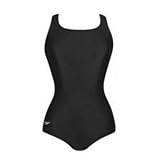 Solid One Piece Plus Size Crossback Tank Swimsuit by Speedo - Conservative Fit - Women's Swimwear Plus Size Swimsuit