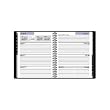 Weekly Monthly Planner, 6 7/8" x 8 3/4", Burgundy AAGG54514