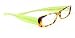 Co-Conspirator Reading Glasses by Eyebobs -Tortoise with Lime Temples