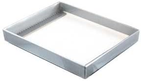 4 Bar Matte Silver Greeting Card Boxes (5 1/4" x 3 3/4" x 1") 25/Ctn