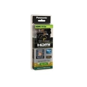Panasonic RP-CDHF15E-K HDMI 1.5 Metre Cable With Full 180 Degree `Free Angle Rotating Head'