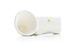 Bone Collection Portable Amplifier for iPhone, Horn Stand, White