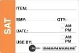 Daydots Dissolvable - Saturday Prep Label 10206