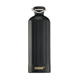Sigg Retro Top Water Bottle (1-Liter, Black Panther)