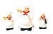 FAT CHEF 3-D Table Set w/Salt & Pepper ITALIAN *NEW*