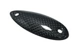 88-91 CARBON FIBER HONDA CIVIC CRX EF ANTENNA BLOCK OFF PLATE