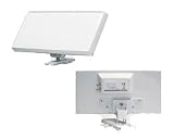 SELFSAT H21D2 Digitale SAT-Flachantenne, Twin LNB, f&uuml;r 2 Sat-Receiver