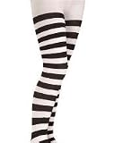 Kid's Black & White Striped Tights SALE! FREE SHIPPING!