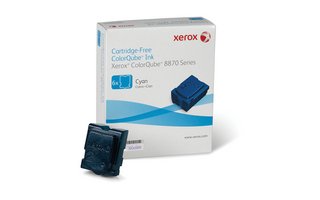 Xerox ColorQube 8870 Ink - Cyan (6 Sticks)