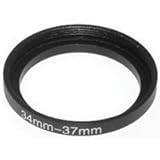 Adorama Step-Up Adapter Ring 34mm Lens to 37mm Filter Size