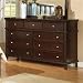Saxton Contemporary Dresser With 9 Drawers