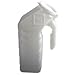 Medline DYND80235H Supreme Male Urinals, 32 oz, Clear