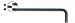(Price/5)Bondhus T5 Star L-wrench - Short Arm