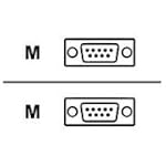 Belkin 50ft Serial Mouse Extension Db9m/db9f with thumbscrews - D/ship