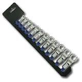 12 Piece 3/8 Drive 6 Point and 12 Point SAE Offset Flexible Crowfoot Wrench Set