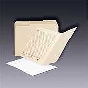 SMEAD Manila Folders with Printed Project Grid and Labels, LETTER Size