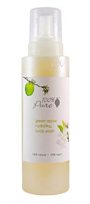 100% Pure Hydrating Body Wash - Green Apple