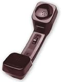 Handset Push To Talk K-style Normal Gain Electret Black