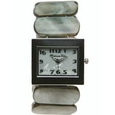 Ladies High Style Stretch Band Shell Watch<br>'By The Sea' by Timecove