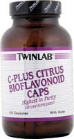 Twinlab C-Plus Citrus Bioflavonoid Caps -- 100 Capsules