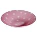 Large Pink Spotty Decorative Glass Bowl