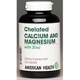 American Health Cal/Mag/Zinc 250 tab ( Five Pack)