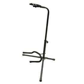 On-Stage Folding Tripod Guitar Stand, Black