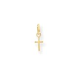 14k Gold Tiny Cross Charm