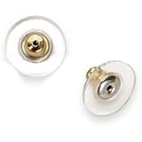 Gold Tone Hypo Allergenic Bullet Clutch Earring Backs with pad (50)