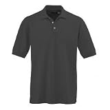 1 Each Of Men's Pique Polo Shirts - Black, Black, Black