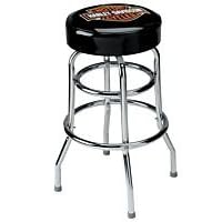 Click here to buy Harley Davidson Roadhouse Collection Premium quality Bar and Shield Bar Stool. HDL-12108 by Harley Davidson.