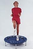 Needak Mini-Trampoline Rebounder-R02 -Soft Bounce- Black Non-fold