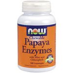 NOW Foods, PAPAYA ENZYME CHEWABLE 180 TABS