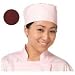 San Jamar H042 Cotton Pill Box Hat, Regular, Claret