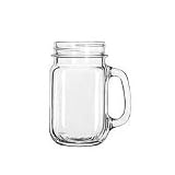 Libbey-16 Oz. Drinking Jar Clear (97084LIB) Category: Soft Drinks Glassware