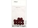 JHB Button Lady Buttons Wine 3 8