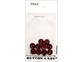 JHB Button Lady Buttons Wine 3 8 10 pc (6 Pack)