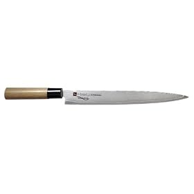 Chroma Haiku Damascus: 10 1 2 Carving Knife by Chroma Haiku Damascus