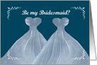 Winter Wedding - Be my Bridesmaid Card