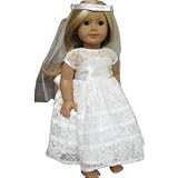Bride Outfit/communion Dress Fits 18