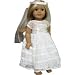 Bride Outfit/communion Dress Fits 18 American Girl Dolls - 18 Inch Doll Clothes/clothing
