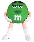 Green M & M Candy Antenna Topper